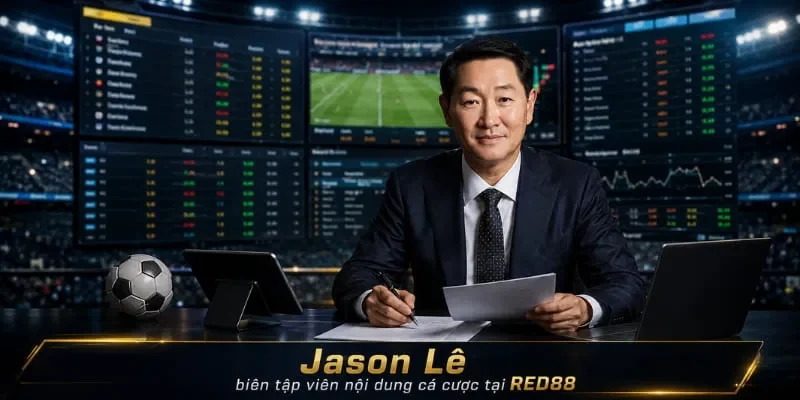 Jason Lê là biên tập viên nội dung RED88 có nhiều kinh nghiệm theo dõi kèo bóng đá live và biến động tỷ lệ cược